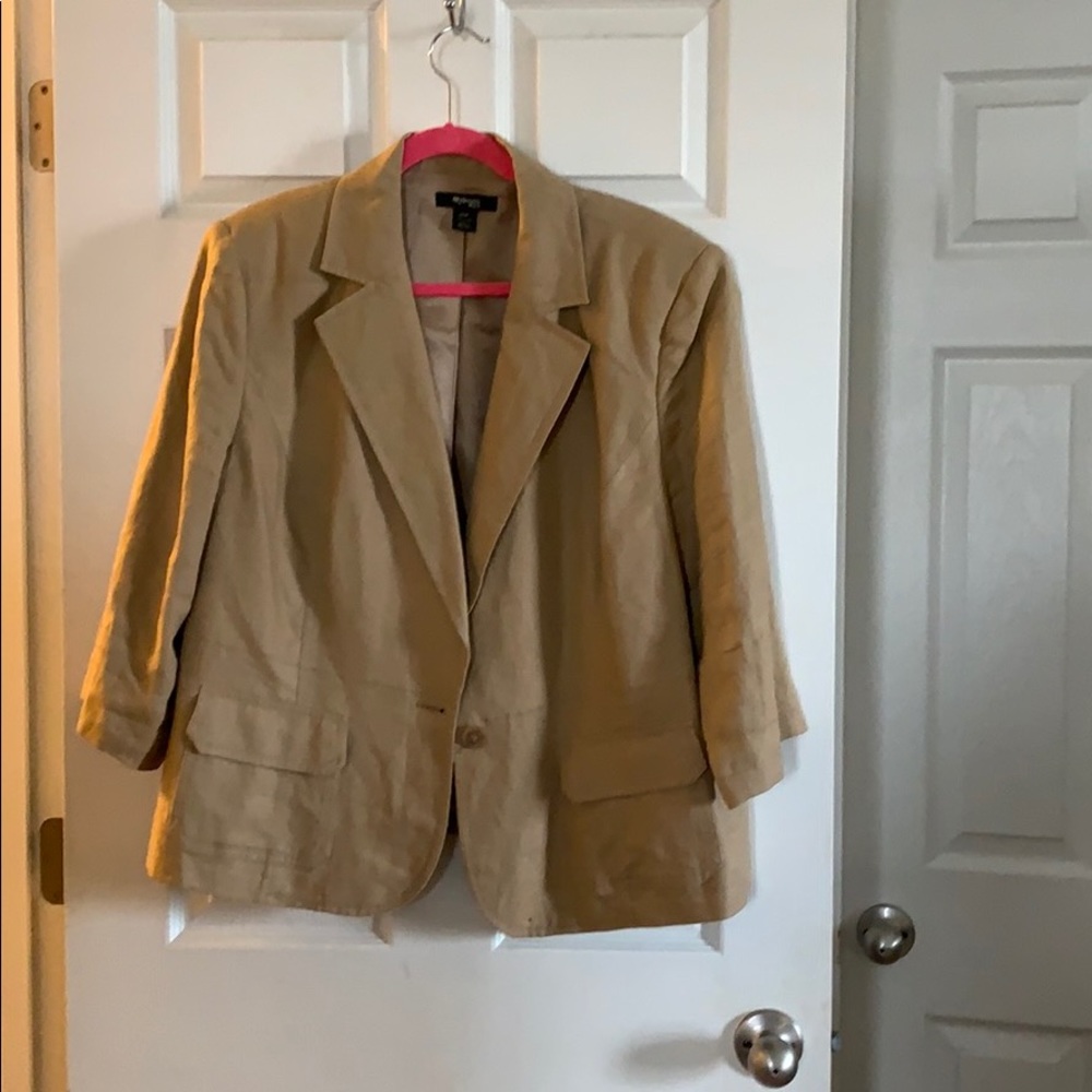 Style & Co size 20 linen blazer